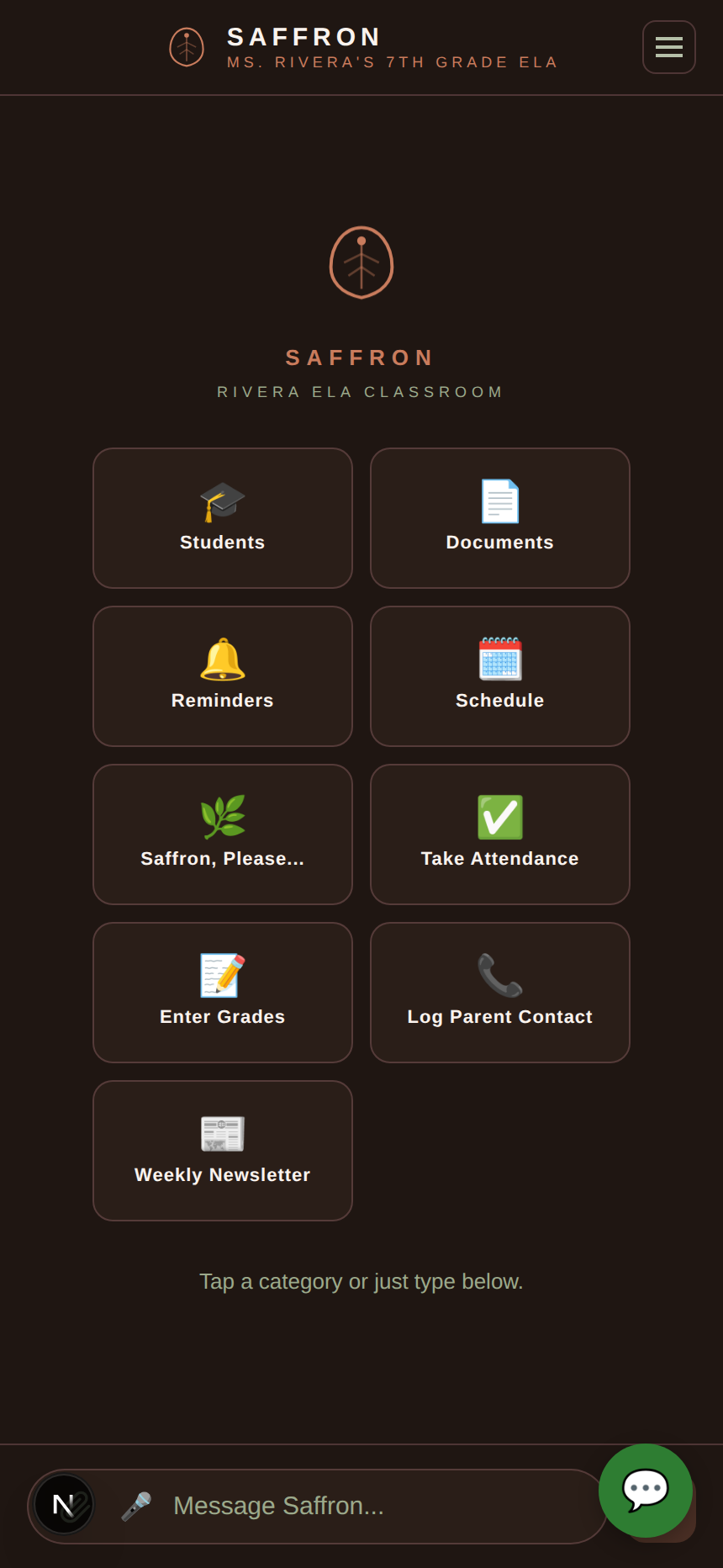 Classroom app phone home